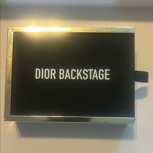 Dior mirror Backstage Black and Silver case